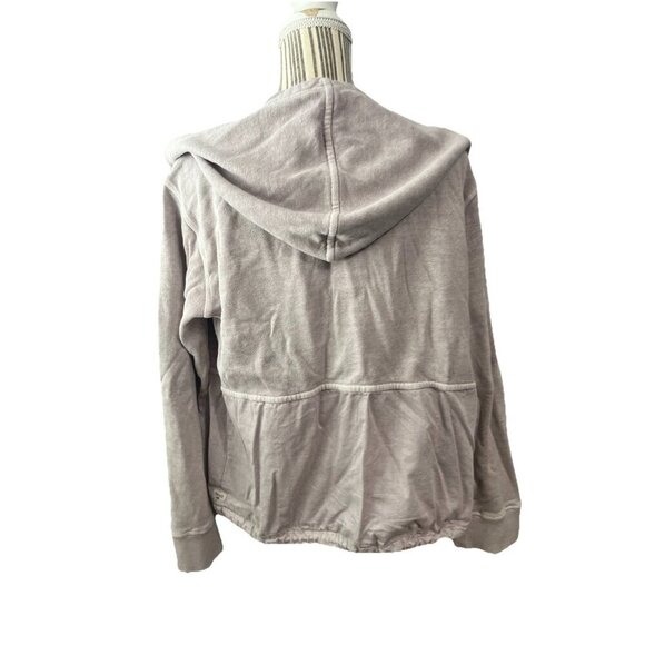 Toad & Co Hooded Jacket Women Large Organic Cotton Lavender Lightweight - Picture 3 of 8